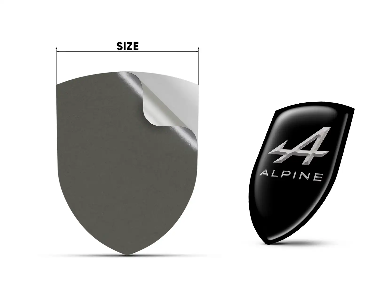 Alpina Autoaufkleber Tuning Stern Professionell